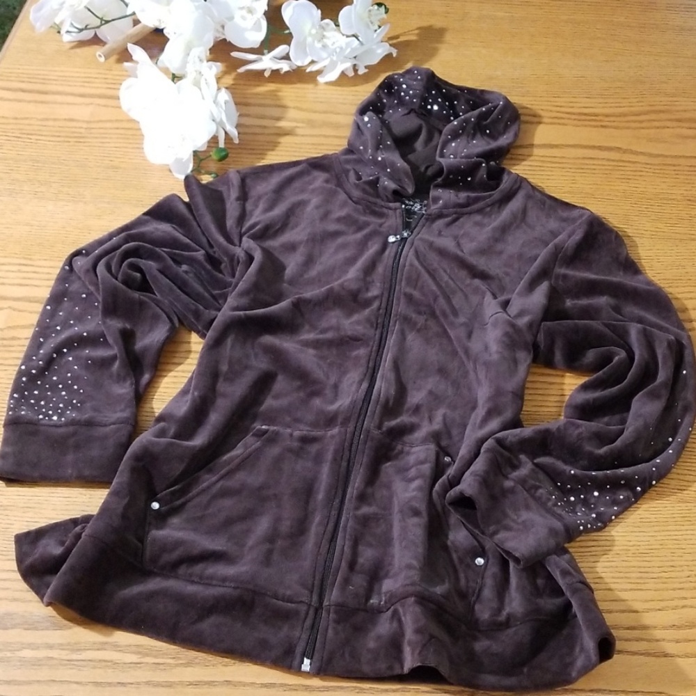 Style & Co Sport Rhinestone Sweater